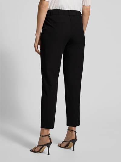 Christian Berg Woman Tapered Fit Stoffhose mit elastischem Bund Black 5