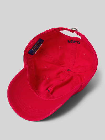 Polo Ralph Lauren Basecap mit Label-Stitching Rot 2