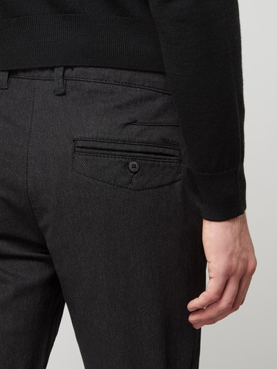 MAC Modern fit chino met stretch  Antraciet gemêleerd - 3