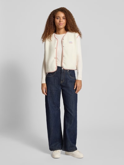 Review Gilet met drukknoopsluiting Offwhite - 1