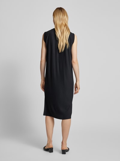 MaxMara Leisure Midi-jurk met druppelvormige hals, model 'PECOS' Zwart - 5