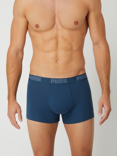 Puma Boxershort met stretch in set van 2 Jeansblauw - 3