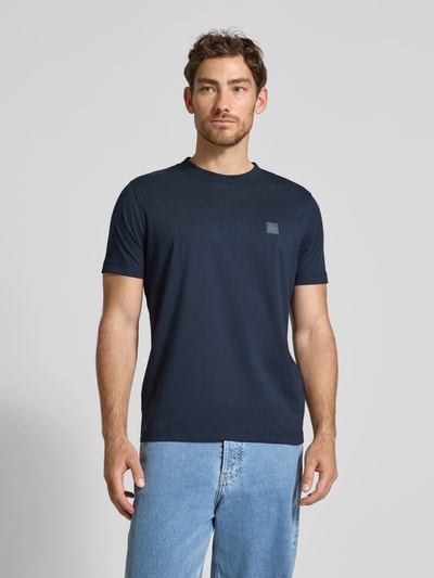 Lerros T-Shirt mit Label-Detail Black 4