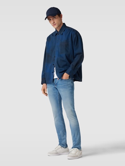 Tommy Jeans Slim fit jeans in 5-pocketmodel, model 'SCANTON' Jeansblauw - 1