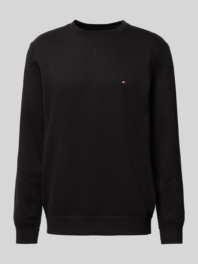 Tommy Hilfiger Sweatshirt mit Logo-Stitching Black 1