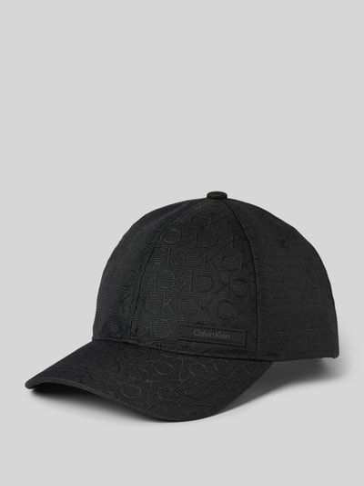 CK Calvin Klein Basecap mit Strukturmuster Black 1