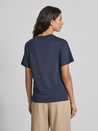 Weekend Max Mara Regular fit T-shirt van puur katoen, model 'VENACO' Marineblauw - 5