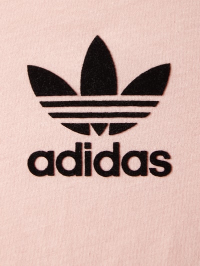 adidas Originals T Shirt mit Logo Streifen rosa online kaufen