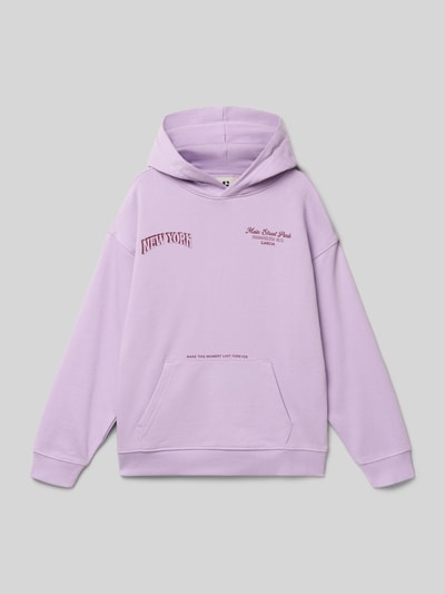 Garcia Hoodie mit Kapuze Lavender 1