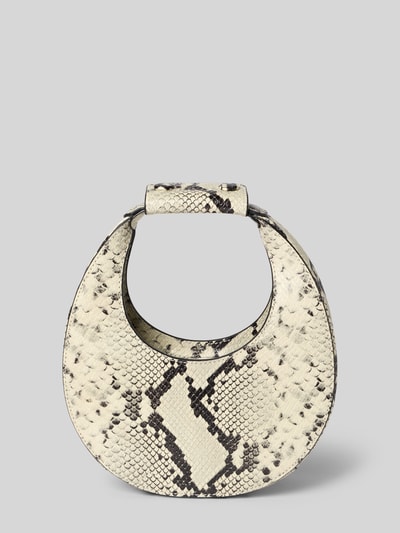 Staud Handtasche mit Tragehenkel Modell 'GOOD NIGHT MOON' Beige 2