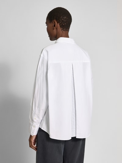 Samsøe Samsøe Regular Fit Hemdbluse mit Knopfleisten Modell 'SALASA' Weiss 5