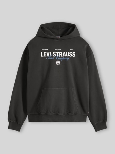 Levi's® Relaxed Fit Hoodie aus Baumwoll-Mix Graphit 2