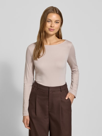 Christian Berg Woman Longsleeve mit Rundhalsausschnitt Sand 4