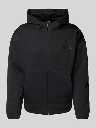 ADIDAS SPORTSWEAR Sweatjacke mit Kapuze Black 1