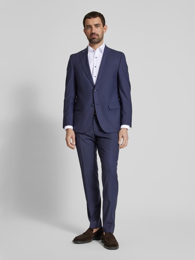 ETERNA Regular Fit Business-Hemd in Uni-Struktur Weiss 1