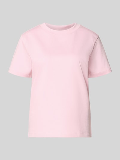Produktfoto, T-Shirt met ronde hals van Jake*s Casual, lichtroze, pure katoen, regular fit, ruglengte maat S: 56 cm