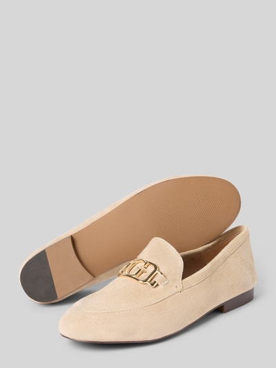 Guess Loafers mit Blockabsatz Modell 'MARTYNAS' Sand 4