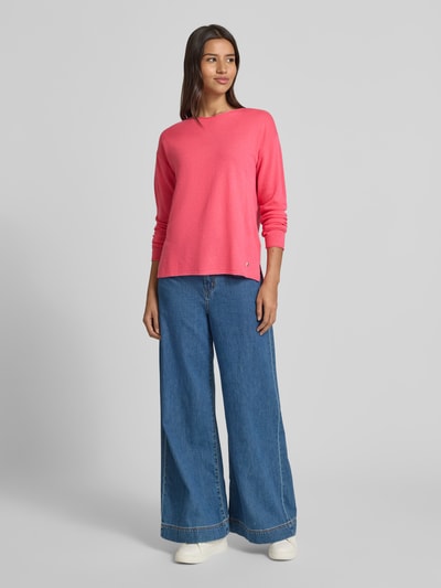 Brax Wollen pullover met kasjmier, model 'STYLE.LIZ' Koraal - 1