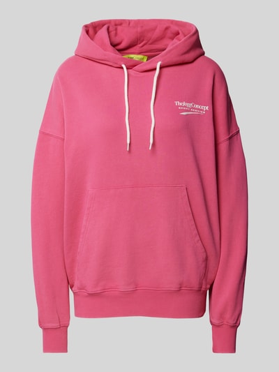 TheJoggConcept Hoodie mit Label-Print Modell 'SALLI' Pink 2