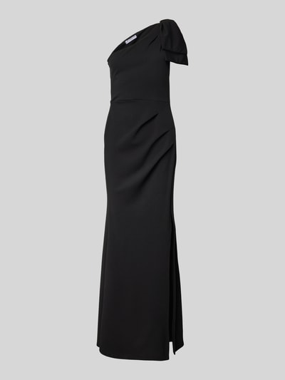 SISTAGLAM Abendkleid mit One-Shoulder-Träger Modell 'MILLIE' Black 2