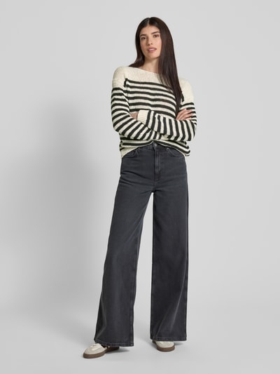 Marc O'Polo Comfort Fit Strickpullover aus Baumwoll-Mix  Black 1
