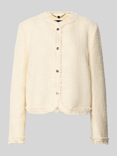 Marc Cain Blazer in Bouclé-Optik Offwhite 2