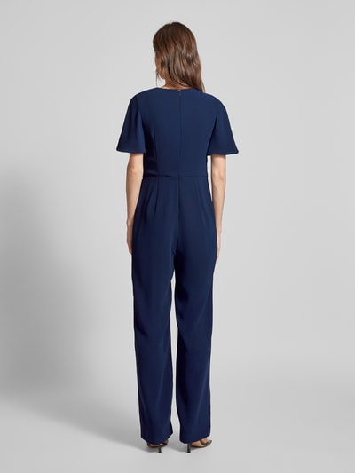 Christian Berg Cocktail Jumpsuit mit Knotendetail Dunkelblau 5