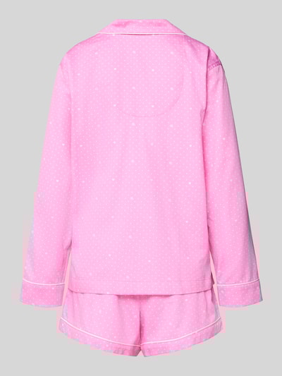 Lauren Ralph Lauren Pyjama met reverskraag Roze - 3