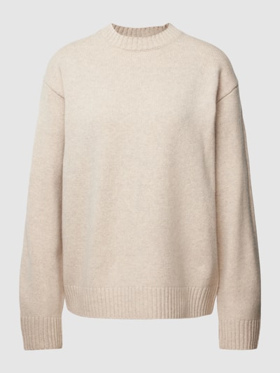 Jake*s Studio Woman Sweter z dzianiny z obniżonymi ramionami Beżowy melanż 2