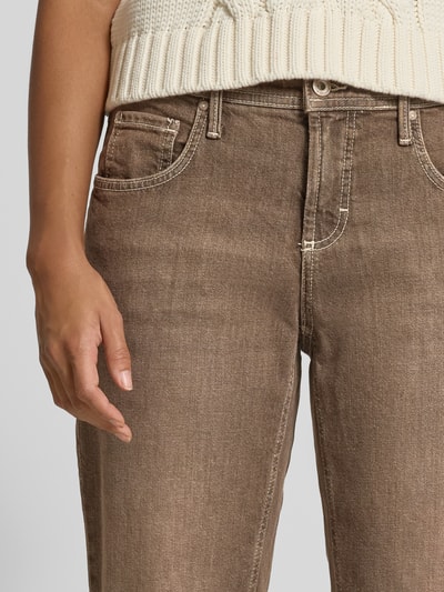 Brax Tapered Fit Jeans aus Baumwoll-Mix Modell 'MILEY' Dunkelbraun 3