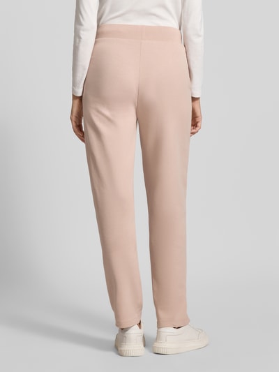 BOSS Regular fit sweatbroek van katoenmix, model 'SHINY B' Beige - 5