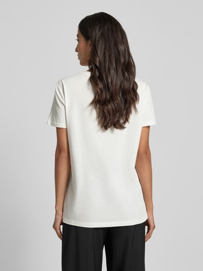 Liu Jo White T-shirt met motiefprint Wit - 5