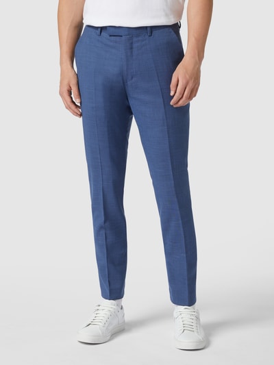 MCNEAL Slim fit pantalon met stretch  Marineblauw - 4