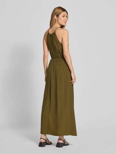 Tom Tailor Denim Tailliertes Freizeitkleid aus reiner Viskose Oliv 5