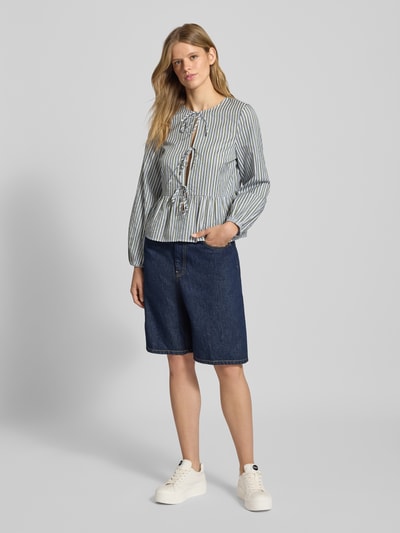 Marc O'Polo Denim Bluzka o kroju regular fit z czystej bawełny Khaki 1