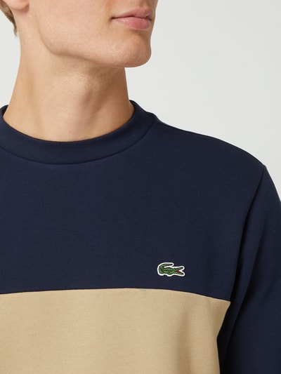 Lacoste Sweatshirt mit Logo-Aufnäher Camel 3