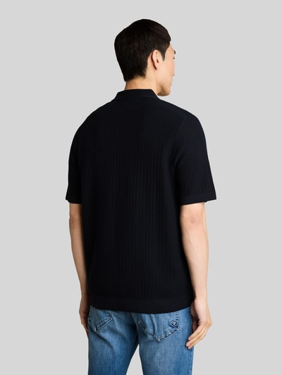 Tom Tailor Koszulka polo z czystej bawełny o kroju regular fit Granatowy 5
