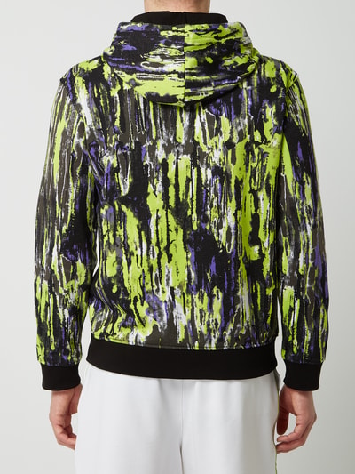 ARMANI EXCHANGE Hoodie mit Allover-Muster  Neon Gelb 5