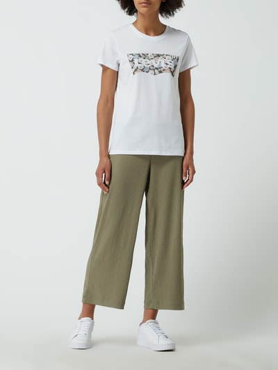 Levi's® T-Shirt aus Slub Jersey Modell 'Vanessa' Weiss 1