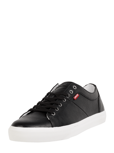 Levi’s® Acc. Sneaker met leerlook Zwart - 1