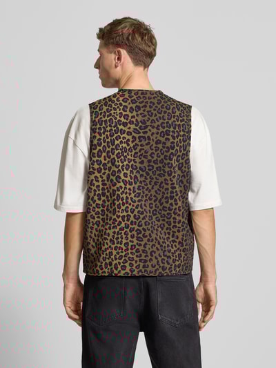 adidas Originals Gilet met V-hals Middenbruin - 5