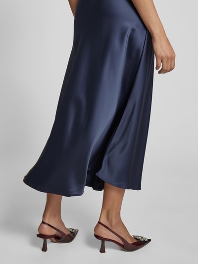 GUIDO MARIA KRETSCHMER WOMAN Spódnica midi z elastycznym pasem model ‘Fabiola’ Granatowy 3