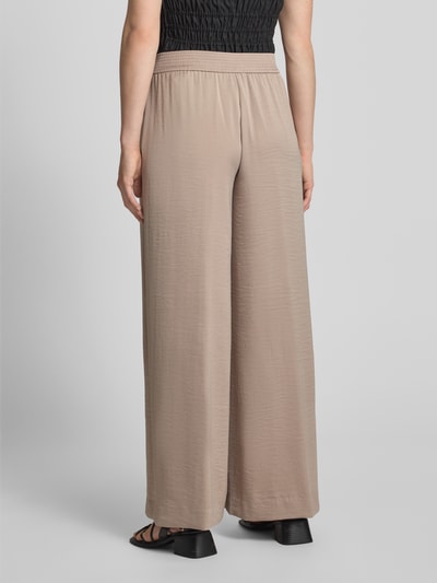 comma Stoffhose mit elastischem Bund Taupe 5