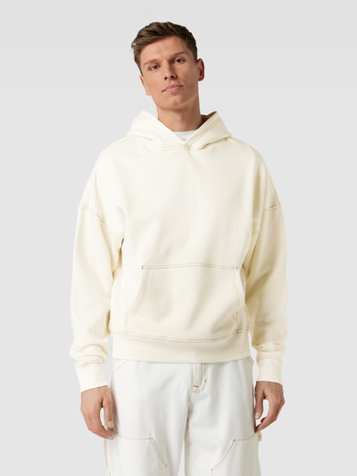 JAKE*S STUDIO MEN Hoodie met capuchon Ecru - 4