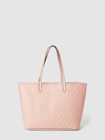 Lauren Ralph Lauren Tote Bag mit Allover-Logo Rose 2