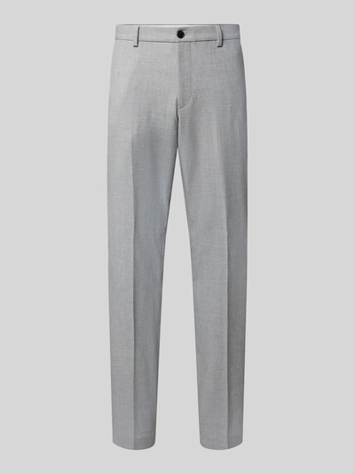 s.Oliver BLACK LABEL Regular Fit Anzughose mit Viskose-Anteil Hellgrau 2