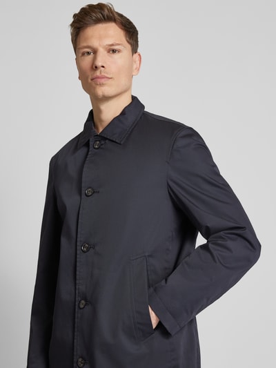 JOOP! Collection Mantel mit Leistentaschen Modell 'STEVIE' Marine 3