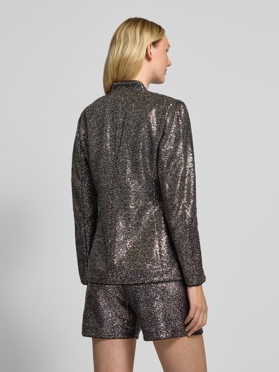 comma Blazer mit Paillettenbesatz Silber 5