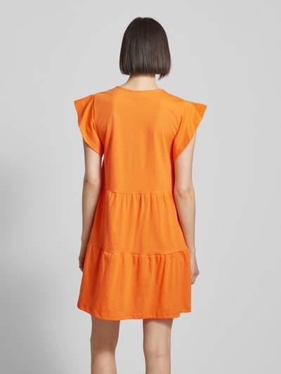 Vila Mini-jurk in laagjeslook, model 'SUMMER' Oranje - 5