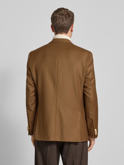 Carl Gross Regular Fit 2-Knopf-Sakko aus Schurwoll-Kaschmir-Mix Modell 'TASSILO' Camel 5